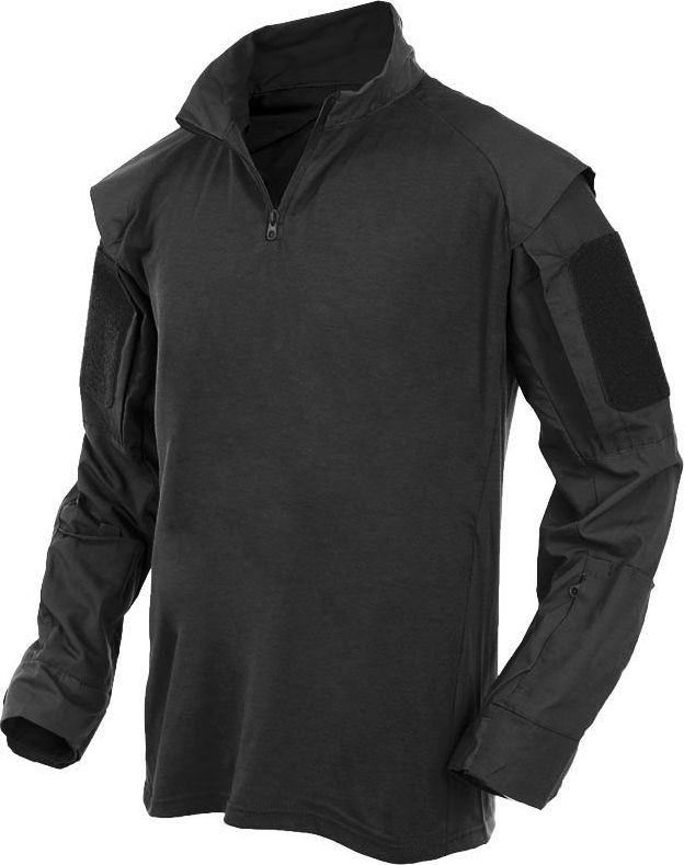 MFH MFH Koszula Taktyczna z Długim Rękawem Czarna XL