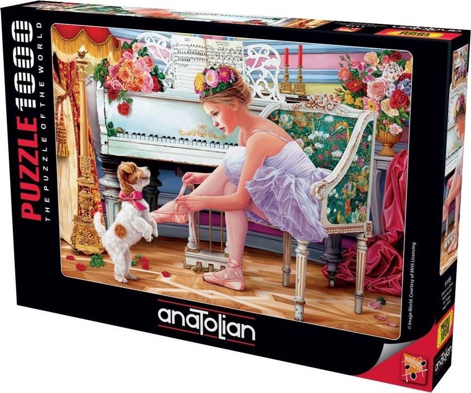 Anatolian Puzzle 1000 Balerina z pieskiem