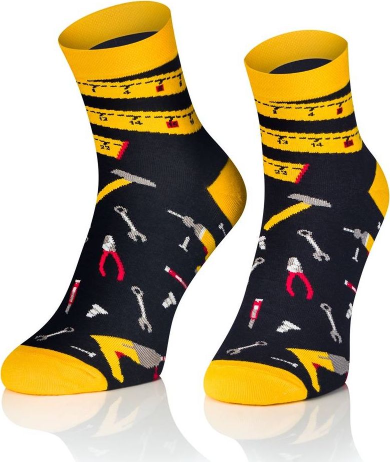 Intenso KOLOROWE ŚMIESZNE SKARPETKI MĘSKIE INTENSO ART. 1795 NARZĘDZIA 44-46 (3031-X) - 3031-X