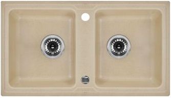 Zlewozmywak Deante Zestaw zlewozmywak Zorba + bateria Nemezja - 78 x 43,5 cm (ZQZ7203)