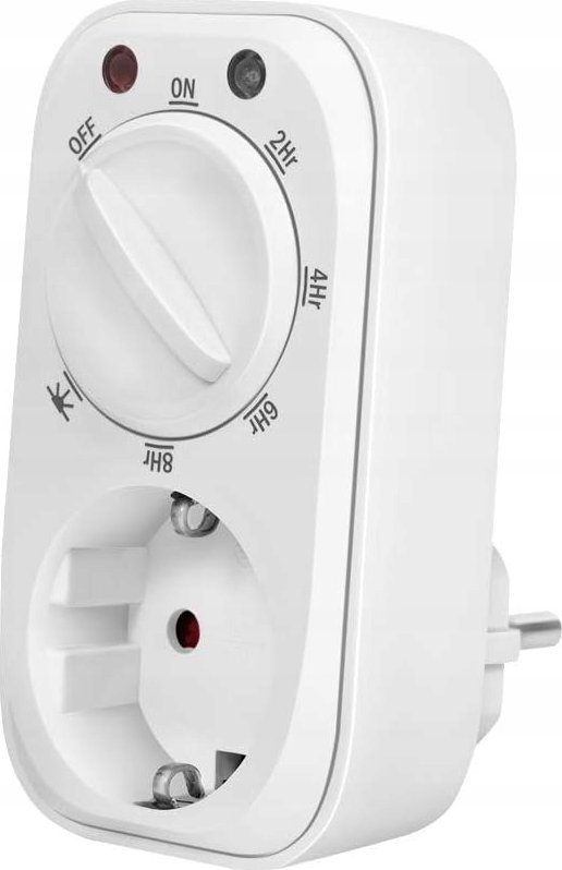 LogiLink Logilink Zeitschaltuhr, mechanisch mit Dämmerungssensor,weiß
