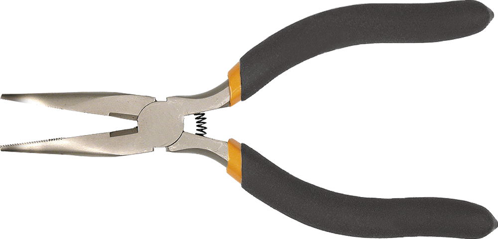 Topex Szczypce precyzyjne wydłużone wygięte 130mm (32D723)