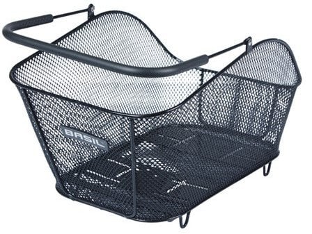 Kosz na tylny bagażnik BASIL ICON M MULTI, MULTI System, stalowy czarny (NEW 2025)