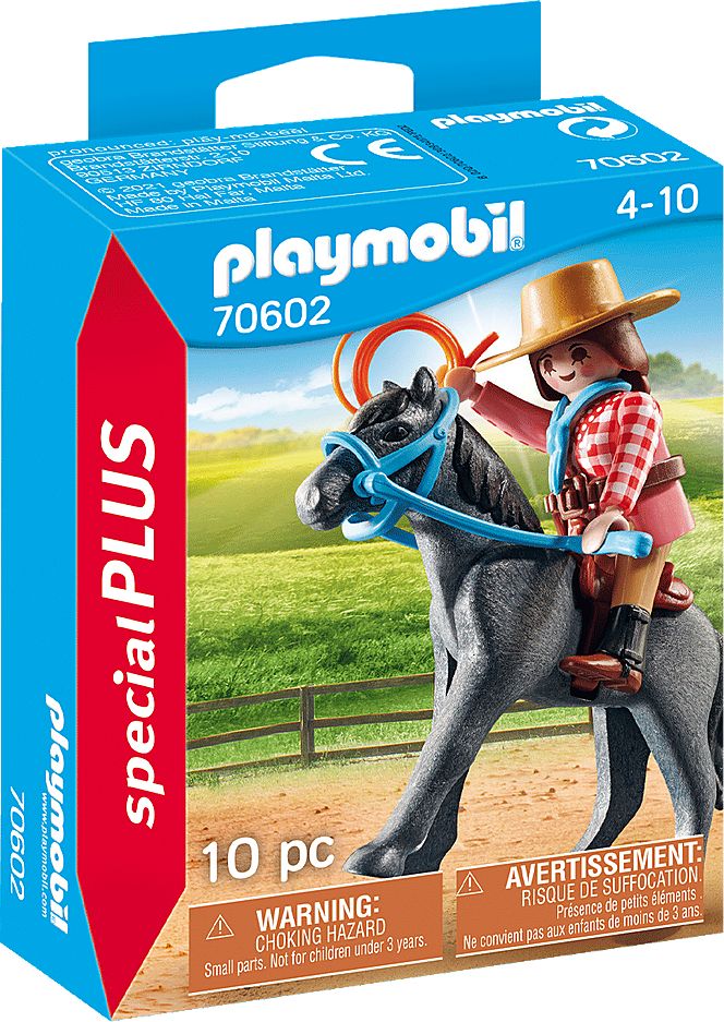Playmobil Jeździec z Dzikiego Zachodu (70602)