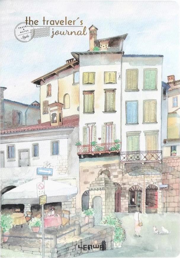 Incood Szkicownik B5/100K Kamienica