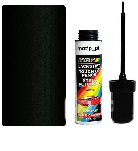 PAINT MOTIP BLACK 951025 METALLIC 12ML