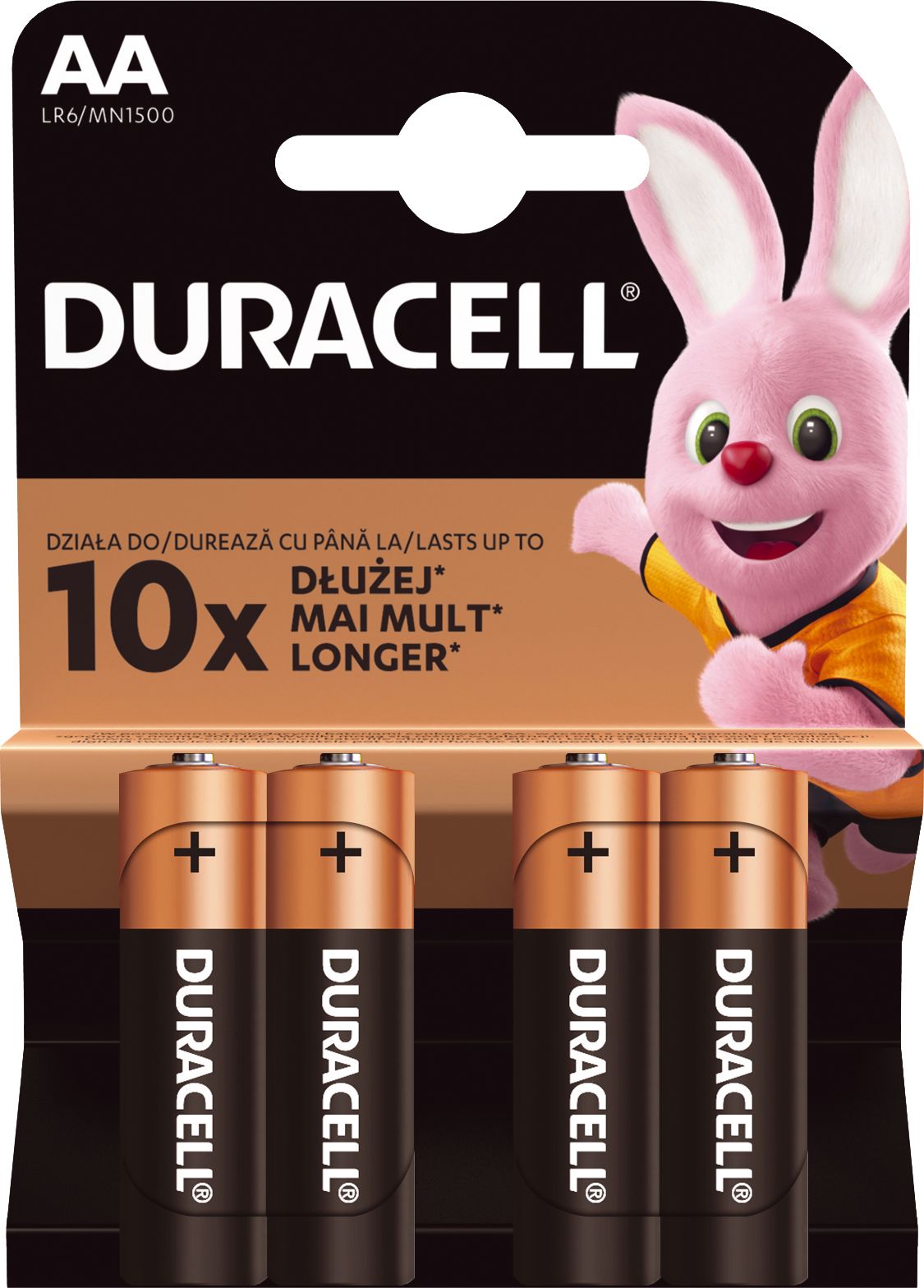 Duracell Bateria Basic AA / R6 1500mAh 4 szt.