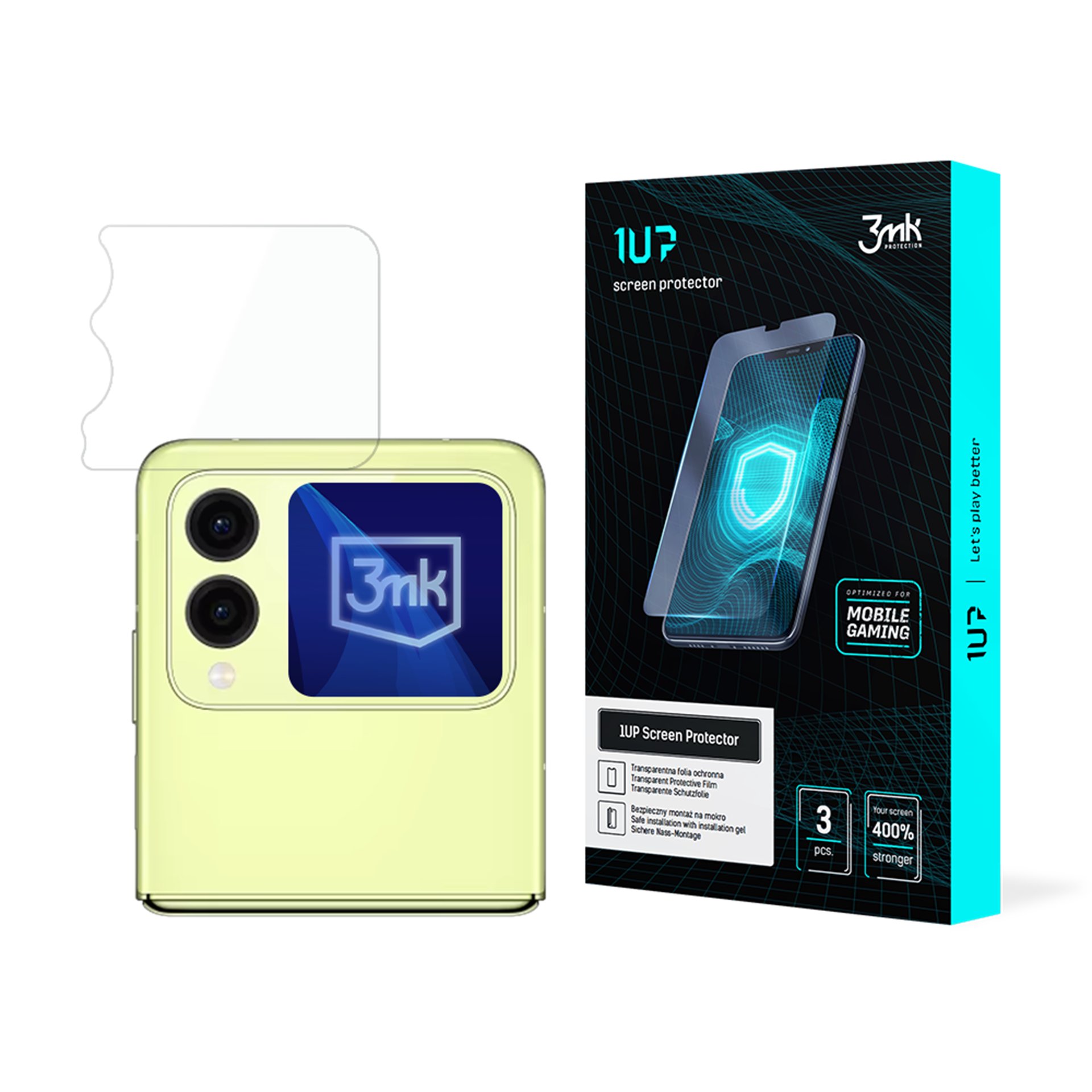 HUAWEI NOVA FLIP (FRONT) - 3MK 1UP