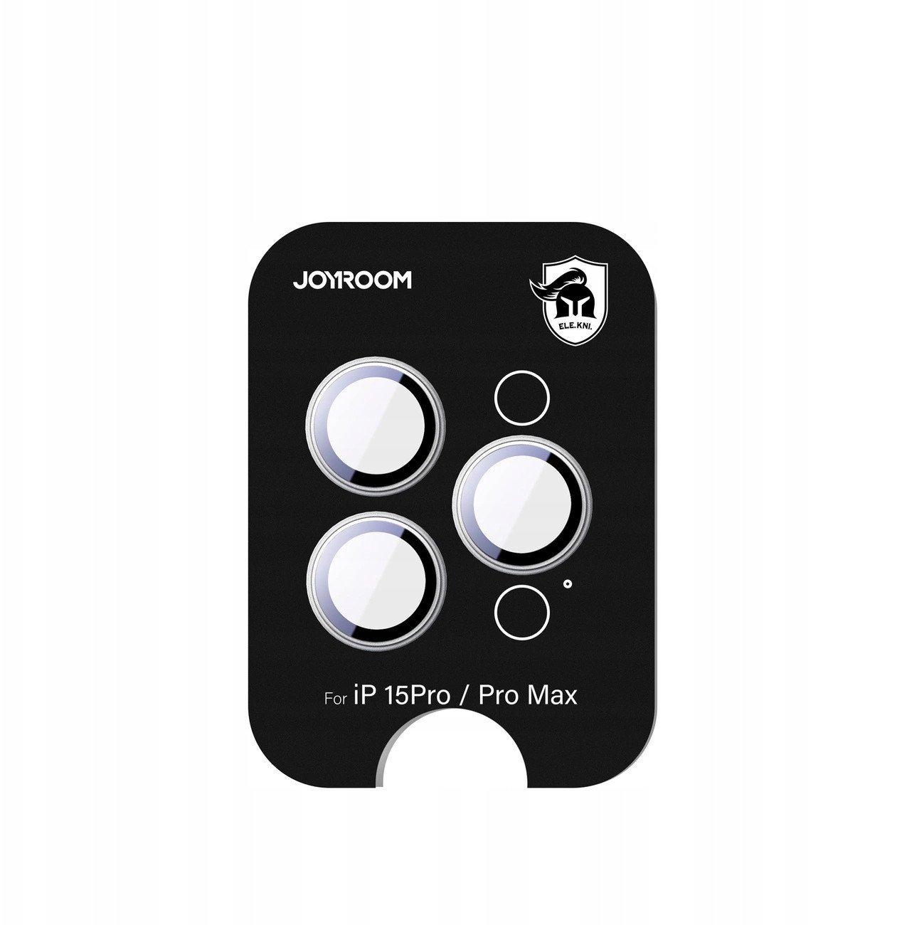 Szkło ochronne Joyroom JR-MFY0254 na obiektywy iPhone 15 Pro/15 Pro Max - tytanowe