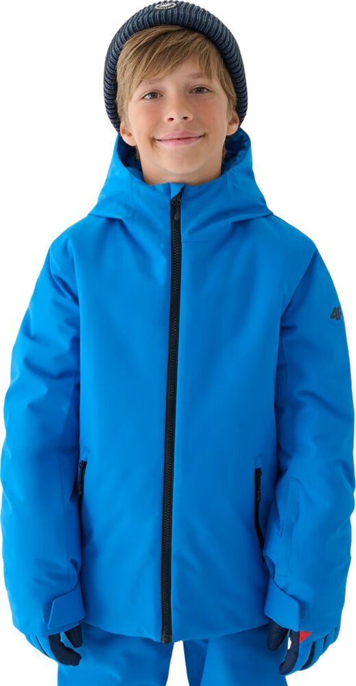 4f Kurtka narciarska dla chłopca M532 niebieska 4FJWAW24TTJAM532 33S 140cm