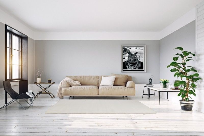 Śliczne Dywany Dywan pluszowy dla dzieci Biały BUNNY Prostokąt 53x80 cm