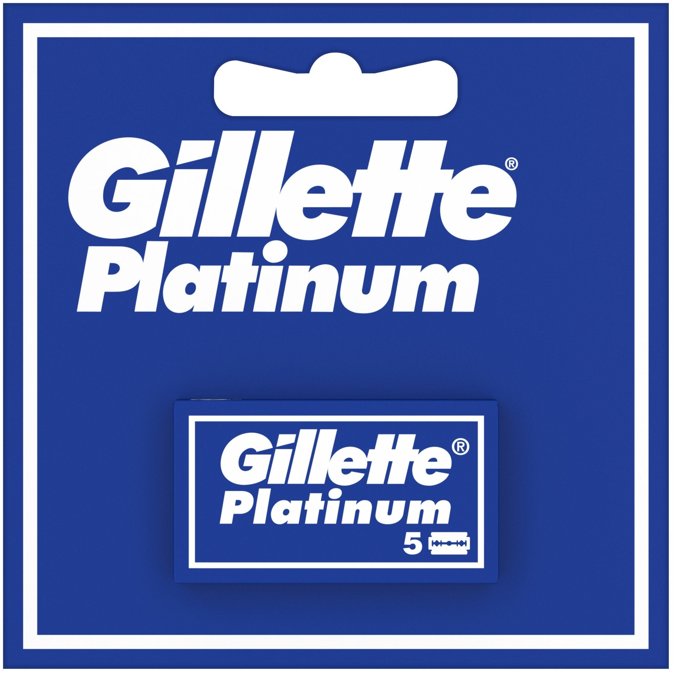 GILLETTE Platinum Żyletki do golenia 1 op. - 5 szt.