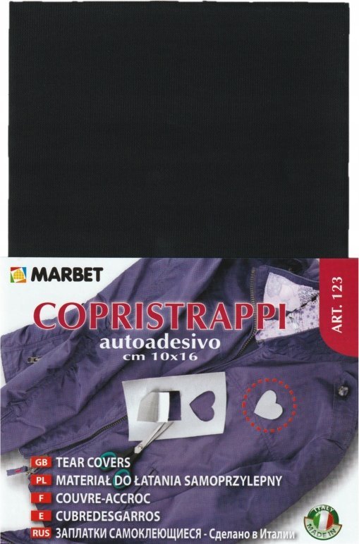 Marbet Łata Nylonowa wodoodporna samoprzylepna do kurtek 123 marbet 1