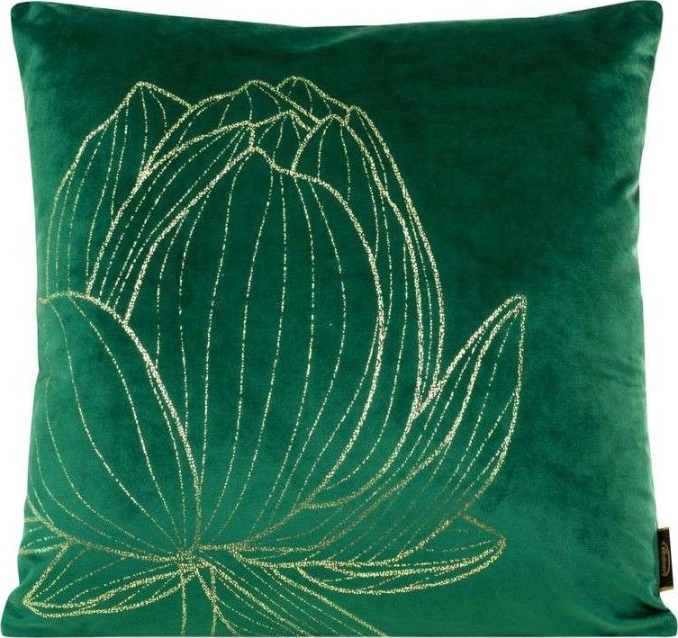 Eurofirany Poszewka Eurofirany Velvet BLINK19 Ciemna Zieleń 45x45
