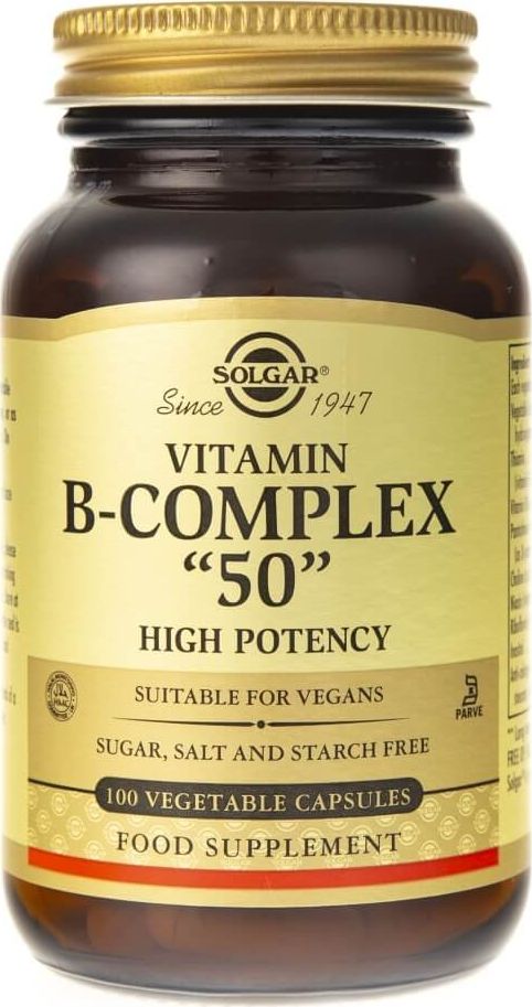 Solgar Solgar Witamina B-kompleks 50 kapsułek