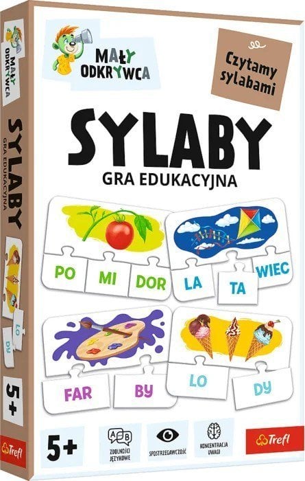 GRA MALY ODKRYWCA SYLABY TREFL PUD6