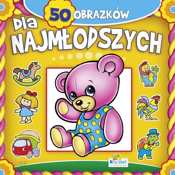 Kolorowanka. Dla najmłodszych - Miś (20,5 x 20,5cm, 24str.)