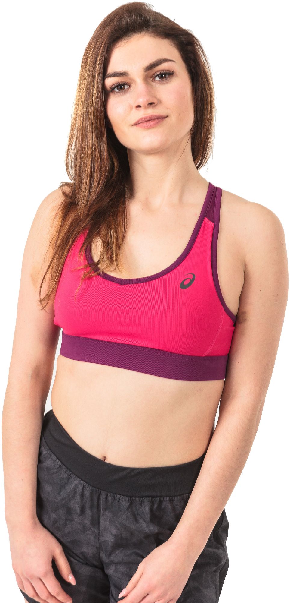 Asics Biustonosz Racerback Bra Performance Cosmo Pink r. M