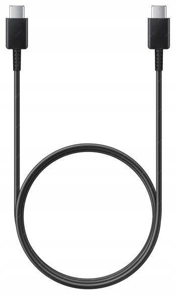 Kabel USB Samsung USB-C - USB-C 1 m Czarny (GP-TOU021RFBBW)
