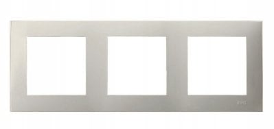 SZAFIR Ramka potrójna kaszmirowy beż R-3Z/83