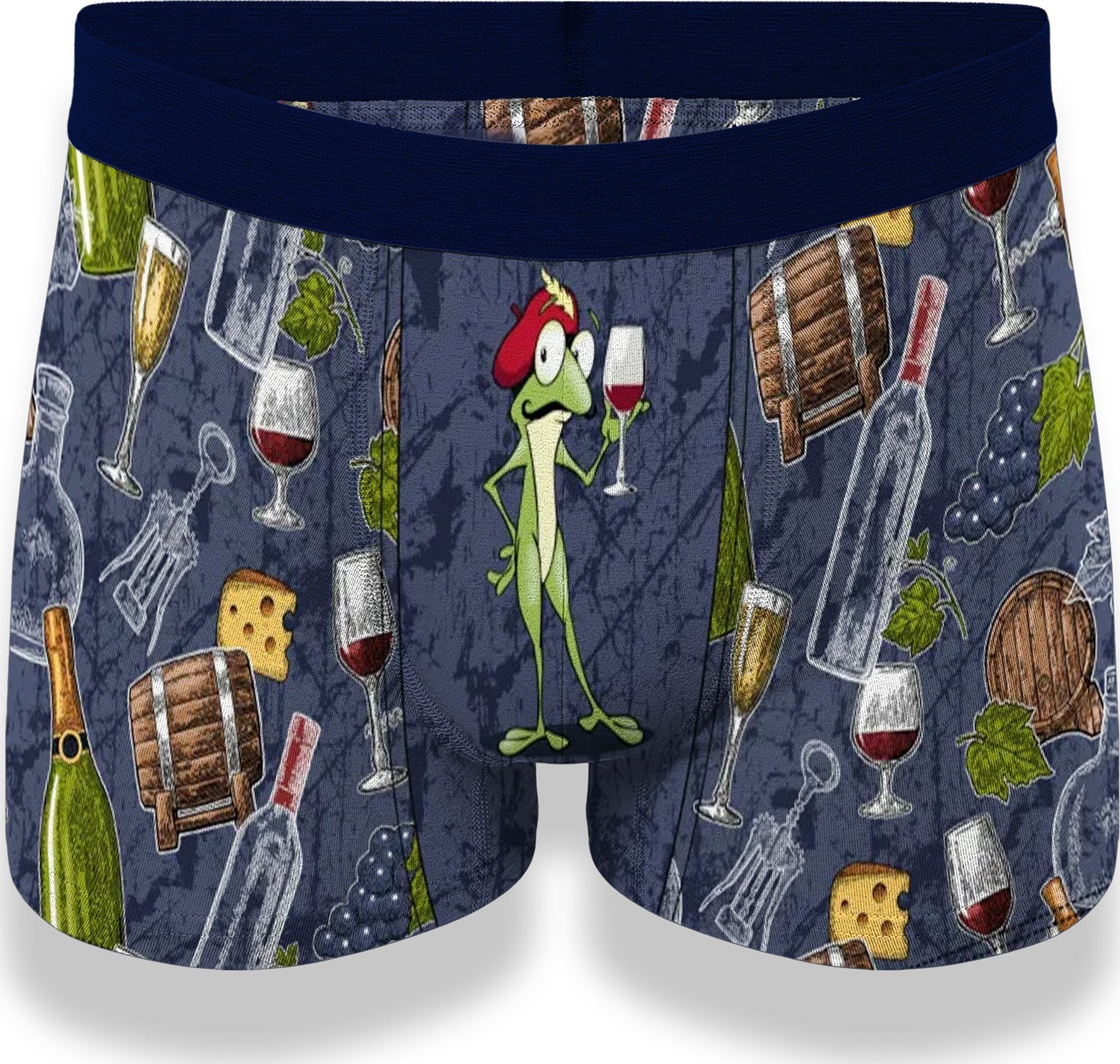 Cornette obcisłe Bokserki Tattoo Mini 280/211 Red Wine Cornette M