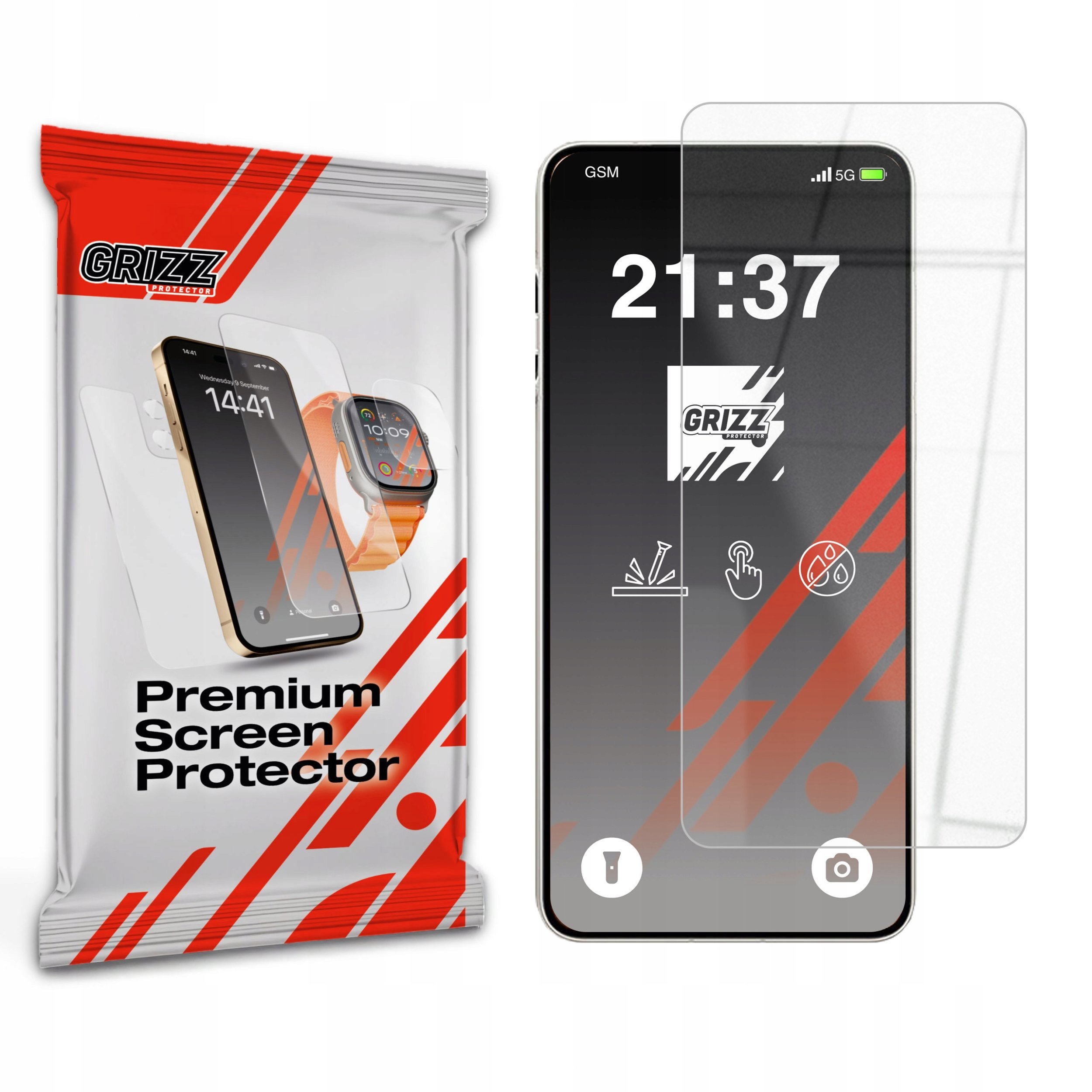 Szkło hybrydowe GrizzGlass HybridGlass do Oppo Find X8 Ultra