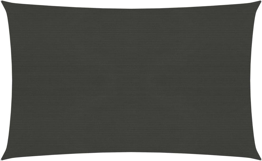 vidaXL VidaXL Żagiel przeciwsłoneczny, 160 g/m, antracytowy, 3x4 m, HDPE