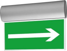 AWEX Oprawa awaryjna 1.2W 3h IP41 Ikl. TWINS LED jednozadaniowa dwustronna (TW/1,2W/ESE/PT/SR)