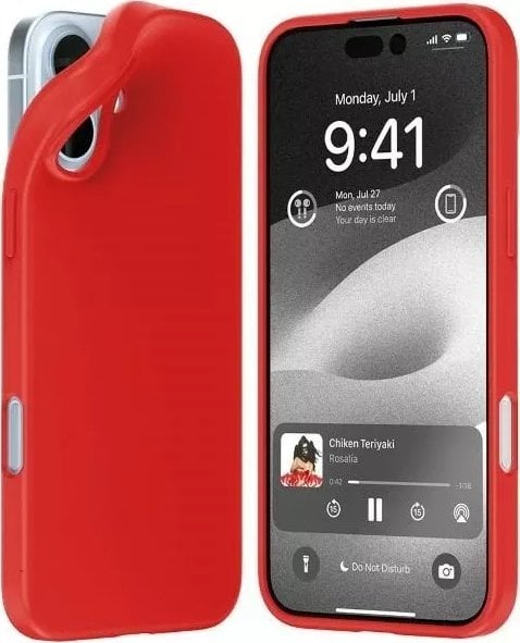 Mercury Mercury Soft iPhone 16 Plus 6.7" czerwony/red