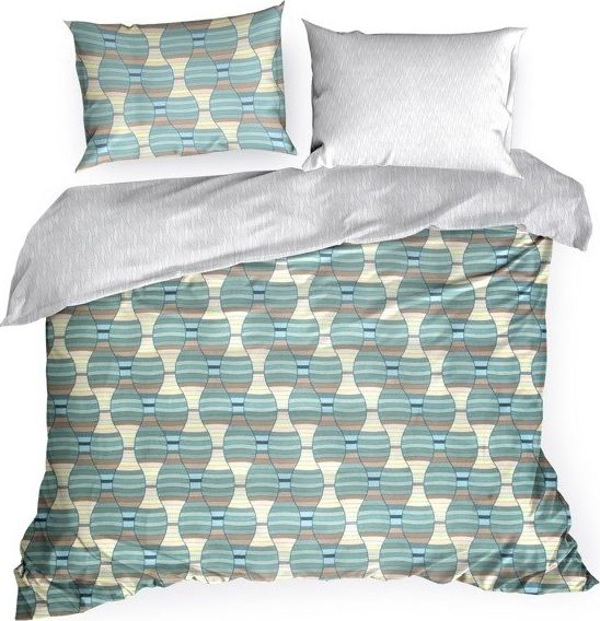 Eurofirany Pościel Satynowa Nova Print Lunita 160x200 NP 3 CZĘŚCI