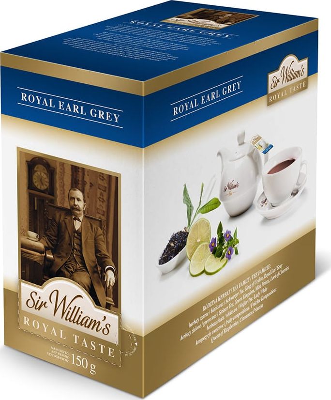 Sir Williams Herbata Royal Taste Royal Earl Grey 50 torebek