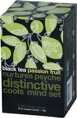 Vintage Teas Vintage Teas herbata czarna z marakują 30 torebek