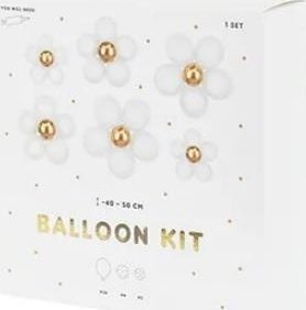 PartyDeco Zestaw balonów Kwiaty 40-50cm