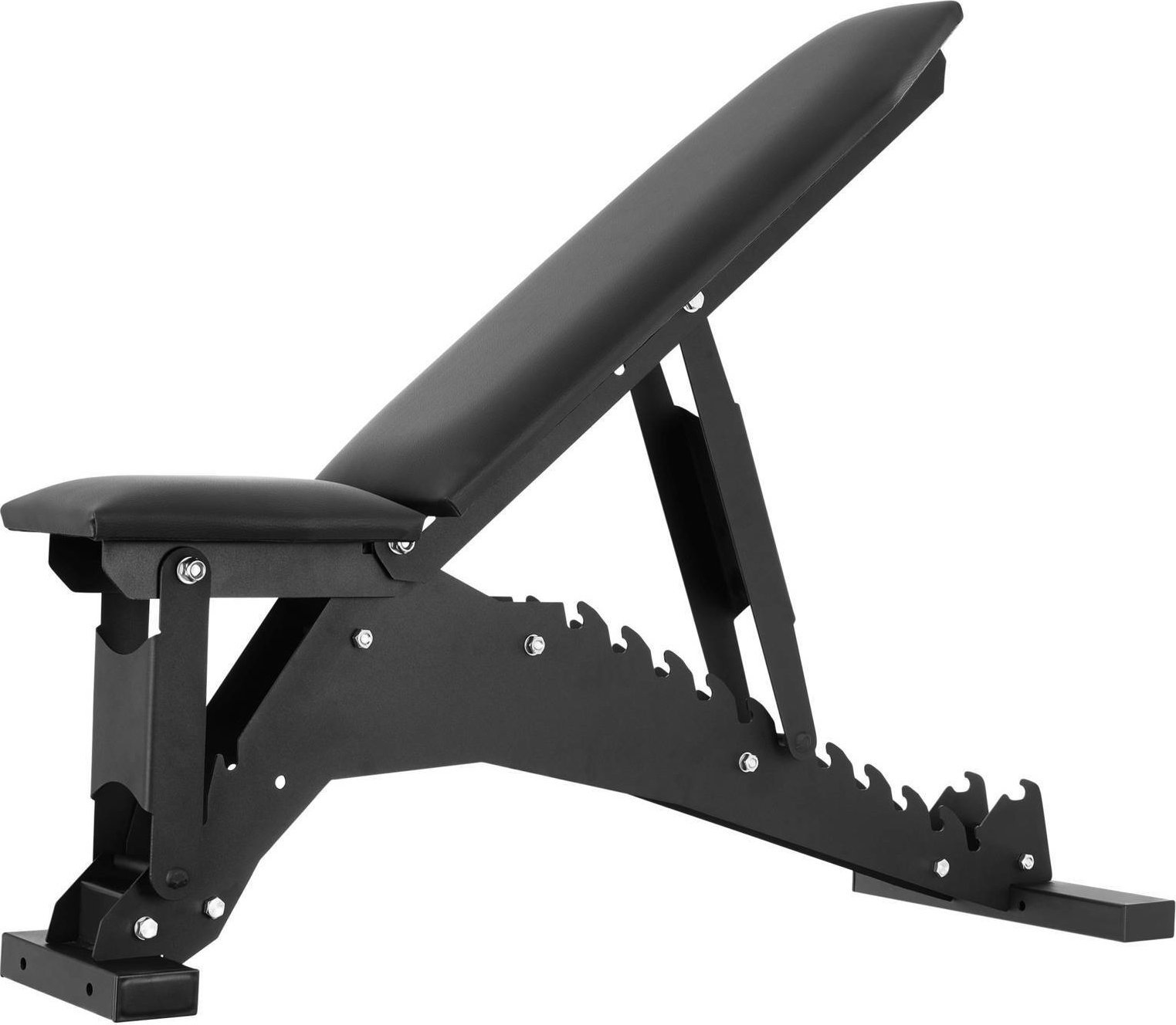 Ławka treningowa regulowana dwustronnie UNDERFIT czarna