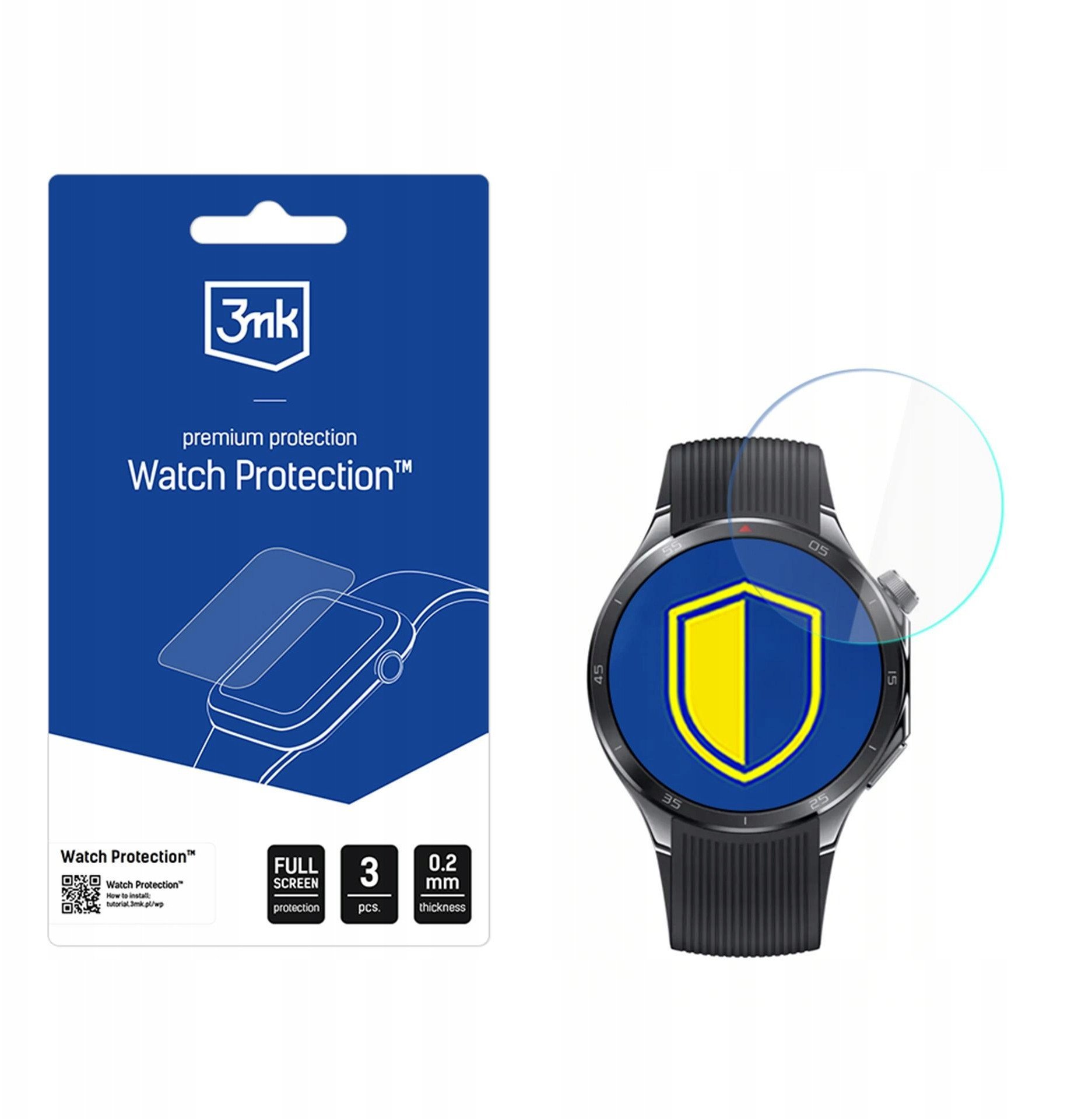 Oppo Watch X2 - 3mk Watch Protection FlexibleGlass