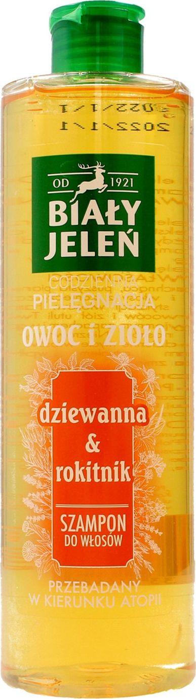 Pollena Biały Jeleń Owoc i Zioło Dziewanna & Rokitnik 400ml