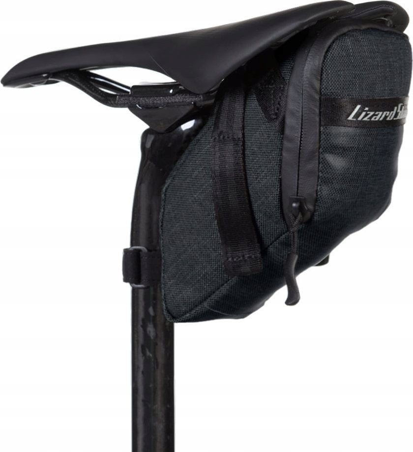 Lizard Skins Torebka podsiodłowa LIZARDSKINS MEGA CACHE SADDLE BAG jet black rozmiar XL (NEW)