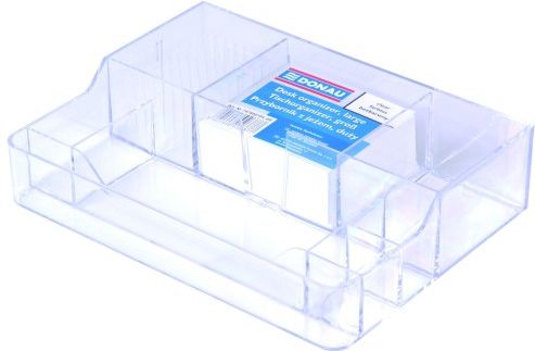 Donau Przybornik z jeżem duży 7478001 przezroczysty (14K175S)