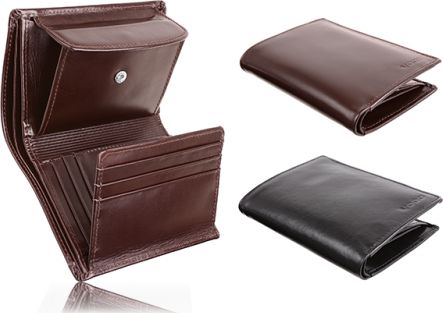 VOOC Portfel ze skóry męski PPM5