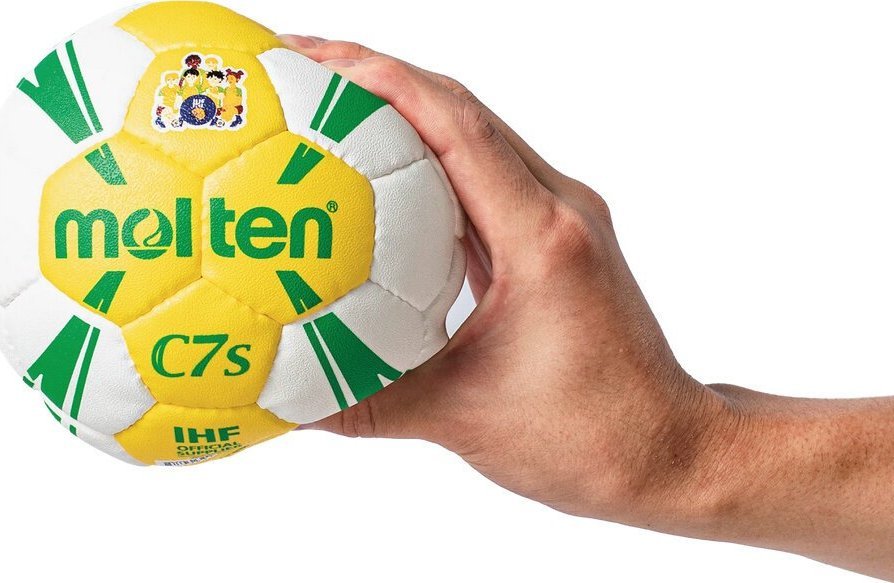 Molten Piłka do ręcznej Molten C7s r.00 miękka H00C1300-YW-HS