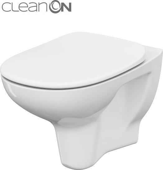 Miska WC Cersanit S701-180 SET 815 ( PAK ) MISKA WISZĄCA ARTECO NEW CLEAN ON + DS/PP/WOL/ARTECO // CE.KRAR.MW+DS-WO-PP