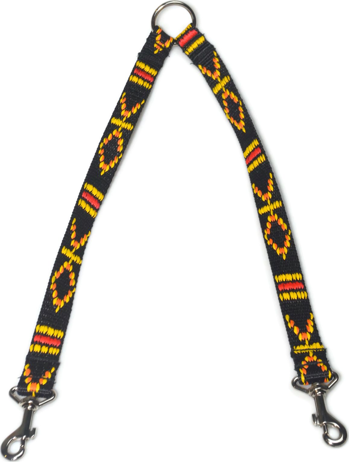 Alizoo Rozdzielacz smyczy indiański, dwójnik 20mm/40cm - ALIZOO