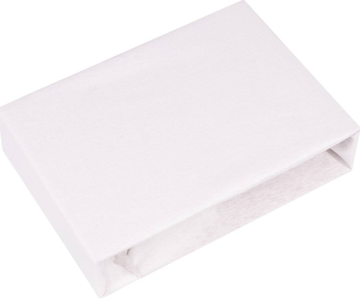 Infantilo Prześcieradło 120x60 nieprzem. biały Jersey Infantilo