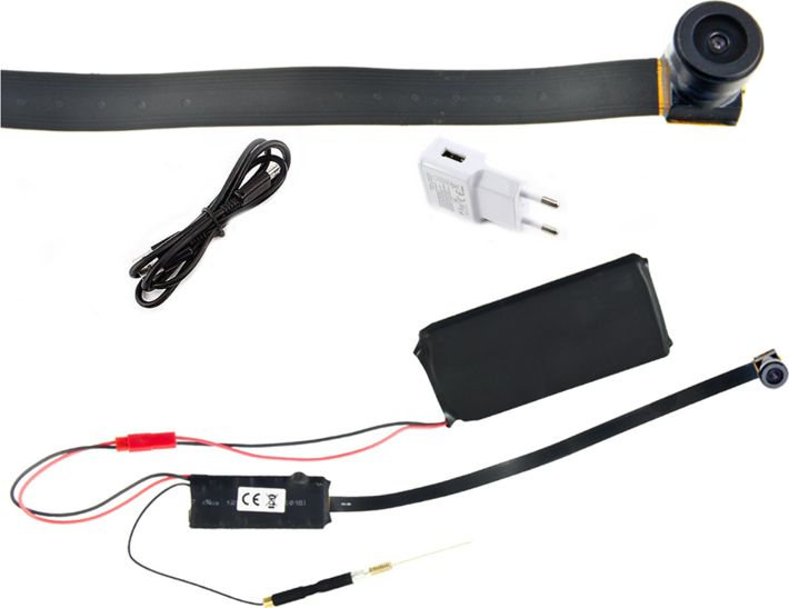 Kamera IP Luxury Ukryta mini kamera IP WiFi Android iOS Full HD 140 stopni uniwersalny