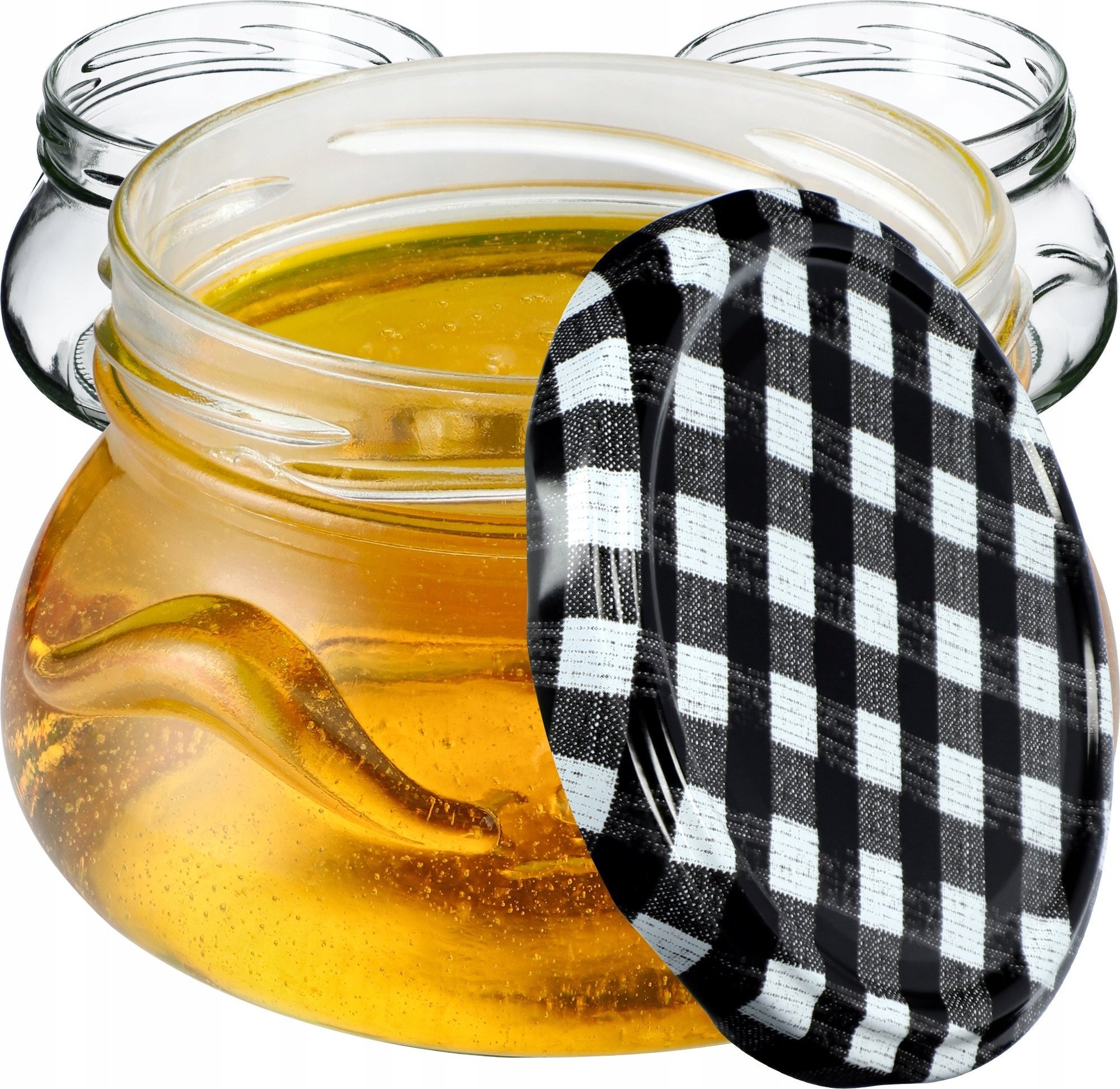 Kadax 20x Słoik 300ml Na Przetwory Dżem + Zakrętka fi82