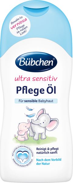 Bubchen Ultra Sensitiv Oliwka Pielęgnacyjna dla Niemowląt 200ml