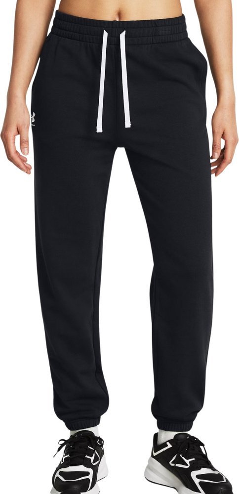 Spodnie damskie Under Armour Rival Terry Jogger czarne 1382735 002 XL