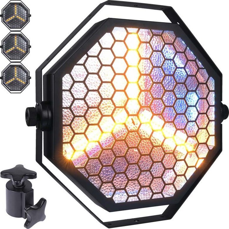 Evolights EVOLIGHTS LUMENO oświetlenie sceniczne retro vintage reflektor ciepły biały + RGB