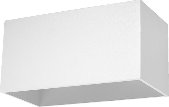 Kinkiet Lumes Biały prostokątny kinkiet LED - EX529-Quas