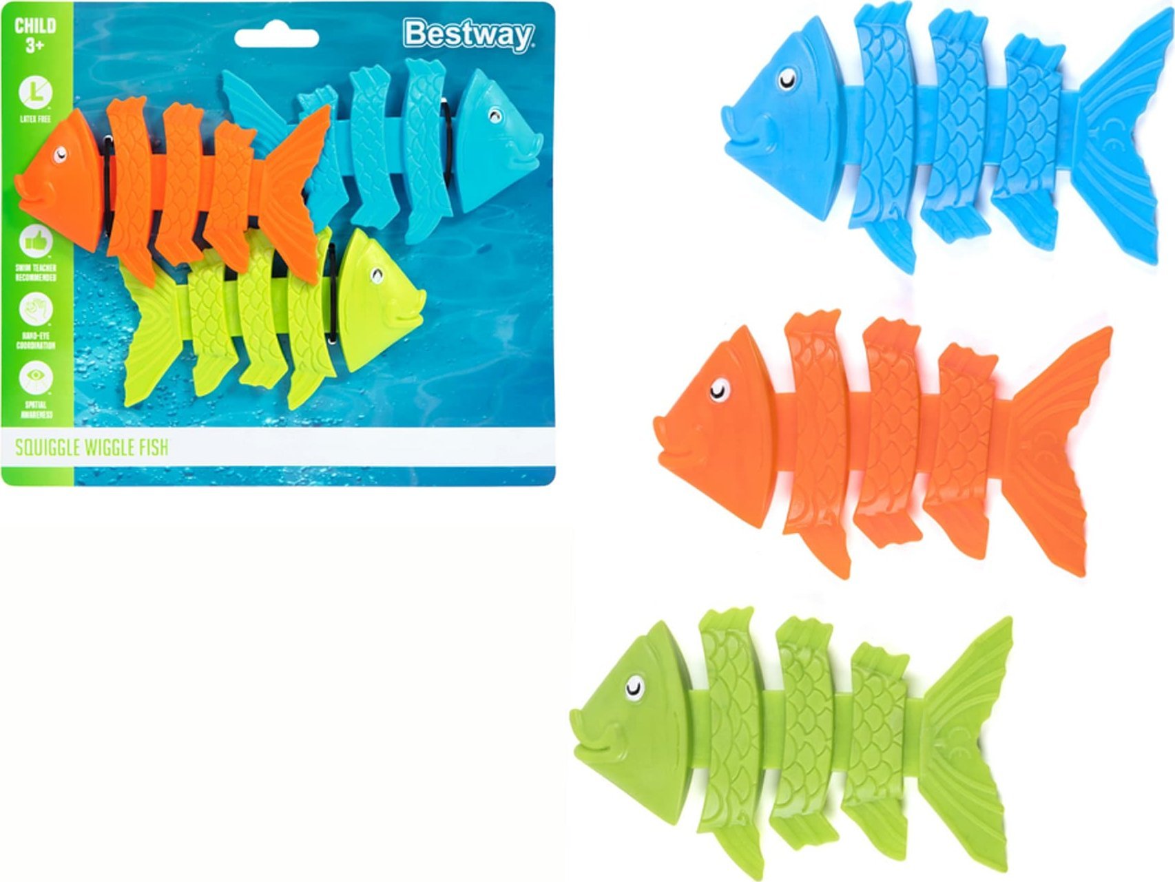 Bestway Zabawki Do Nurkowania Rybki Bestway 26029